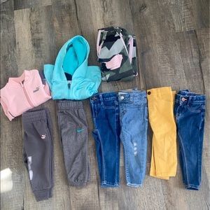 12m baby girl clothing bundle